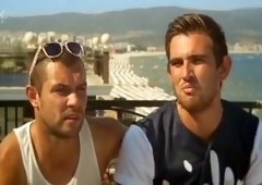 Exotic male in fabulous public sex, str8 homo porn movie