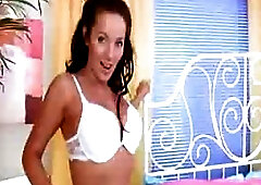 This dirty babe may look kind of innocent, but she knows just what to do for our viewing pleasure