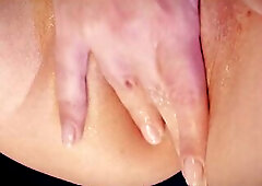 Who Wishes to Clean Up All This Flood? Close Up mother I'd like to fuck Squirting Twat