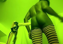 FUCK THAT CHAIR! YOU FEMINIZED SLUT!!