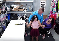 Freya Von Doom and Ivy Mae Lynn get banged by cocky LP officer