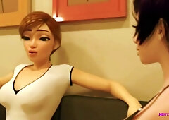 Monster Knob FUTA on Breasty Female • Fantastic Anime Sex ENG Voices