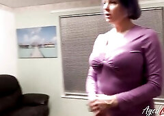 OLDNANNY Duett of lesbo lovers enjoying their time jointly