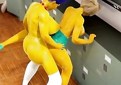 marge simpson screws edna kapprapal