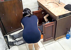 I trusted my wife to receive the plumber