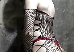 wearing my girlfriend's sexy dress