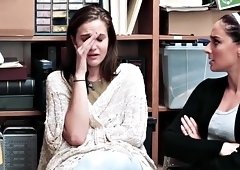 Sexy Lily Jordan steals and fucks for freedom