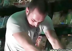 Euro hunk blows his load