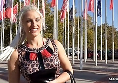 SCOUT69 - German Scout Real Pornstar Talk to Fuck at Event in Berlin