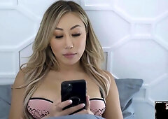 Naughty cockhungry babes pounded in 3way