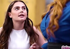 Crazy dancing with Leana and Aften turns into sensual fucking