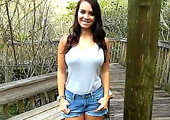 Busty and adventurous