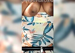 EVANGELICAL WOMAN FLIPS HER BAZOOKAS AT THE GYM