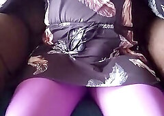 CD, outdoors tease, indoors masturbate and cum.