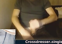 skype cam2cam with a straight guy