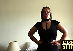 Classy submissive hoe spanked during rough sex