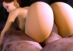 Orc Dungeon Elven Girl Deepthroats Rides Takes Facial