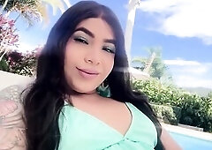 I fill my balls and dong with piddle, I cum and eat my cum
