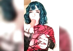 Waifu Try-Out *Sloppy Ahegao Deepthroat*