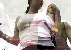 After tennis, 2 honeys share a yummy schlong and anal fucking