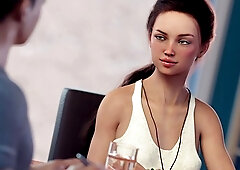 Double homework, visual novel