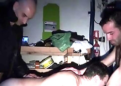 JalifStudio: Hard Master jerking Isaac uncut dick