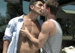 Falcon Studios: Powerful Jets of Cum from Vance