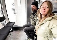 Gorgeous Angel Gondola Ride Oral pleasure.