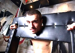 Dom Ryan Bones destroys his slave Sean Peek