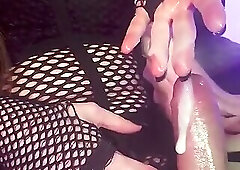 Stroking My Oiled-up Cock, Fucking a Fleshlight Until I Cum