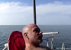 Mature Off Shore Gang Bang Floating Sex Orgy