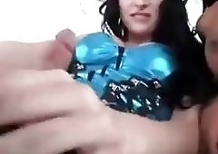 Two shemales sharing the cock sucking pleasures