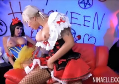 In Happy Halloween 2015 Big With Nina Elle And Jessica Jaymes