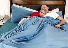 Got stood up for a date so invited my ally Vicky Vix over to hang out and see a video jointly. As we were underneath the covers, suddenly discovered V