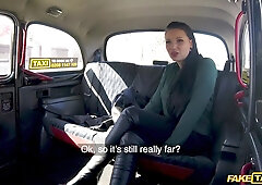Slinky Big Breast German Lusts For Penis 1 - Fake Taxi