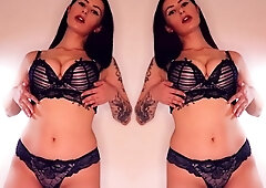 Big boobs milf masturbates with her dildo