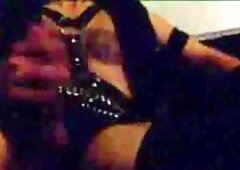 Randy Guy In Leather Jerking Off