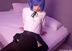 RYO YAMADA TWO FEMBOY COSPLAY SEX - 1