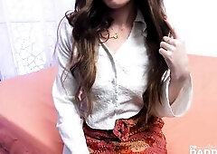 Excited Nicole Raes Treatment Ends In Squirting