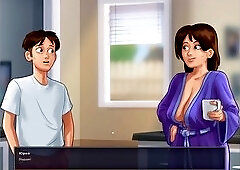 Cartoon mom, cartoon aunty, animation mom