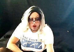 Marilyn Smoking Stroking Live Pt1