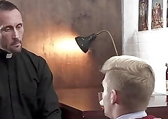 Religious teen gets ass creampied 2