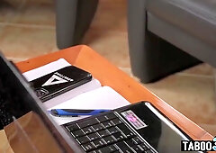 Alice Klay And Big Boss - Blondie Russian Boss Relaxing On Big Male Pole