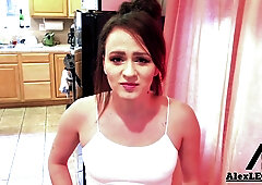 Sexy Blows Her Shady Landlord To Pay Her Rent!