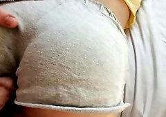 Shy Stepsis wasn't thinking I'd Make Her Shorts Filthy