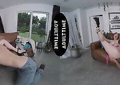 UP CLOSE VR - U See Your Old College Buddy Screw Your Excited Wife Lauren Phillips - CUCKOLD POV