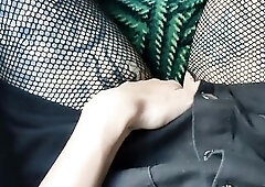 Rubbing snatch on bus