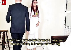 Bride screws photographer and nearly got caught!