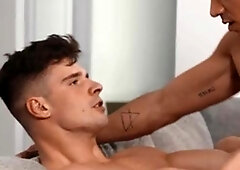 Str8 To Gay: American handjob indoor