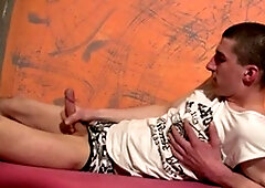 EastBoys - Cumshot at casting amongst hairless straight guy